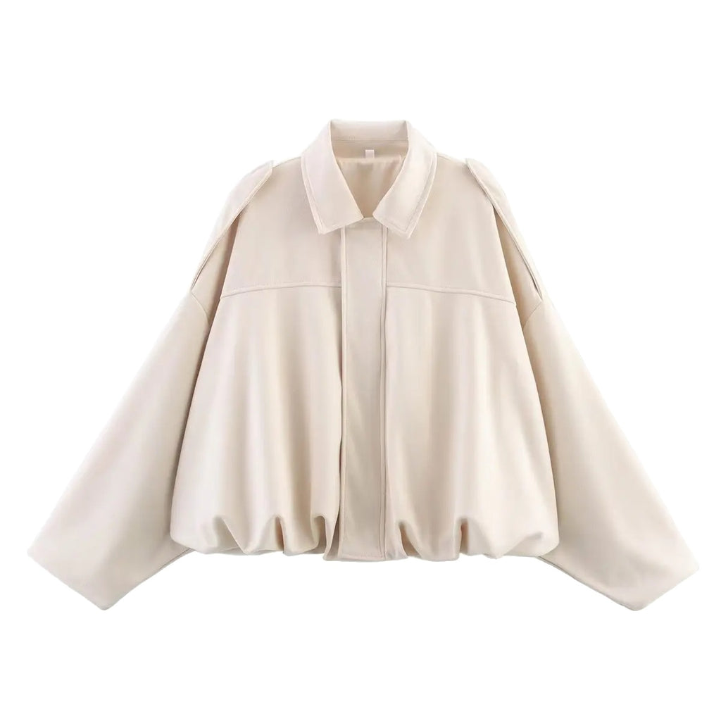 Variant image for Dames | Groene Oversized Bomberjack - Vintage Stijl-7