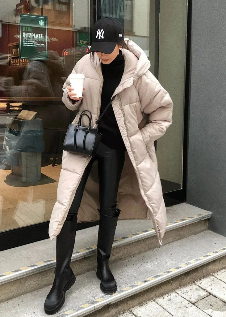 Vicky Lange Winterjas Dames | Geïsoleerde Puffer, Stijlvol en Comfortabel 7