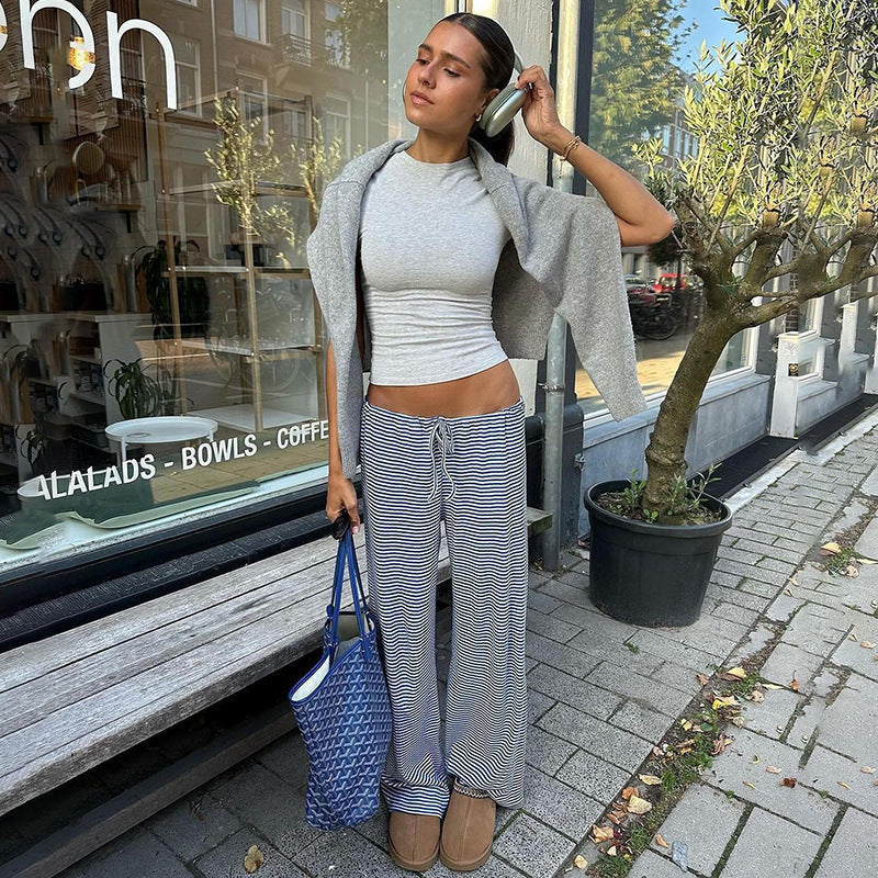 Sienna Dames Pantalon | Chic Gestreept Ontwerp, Comfortabele Pasvorm 5