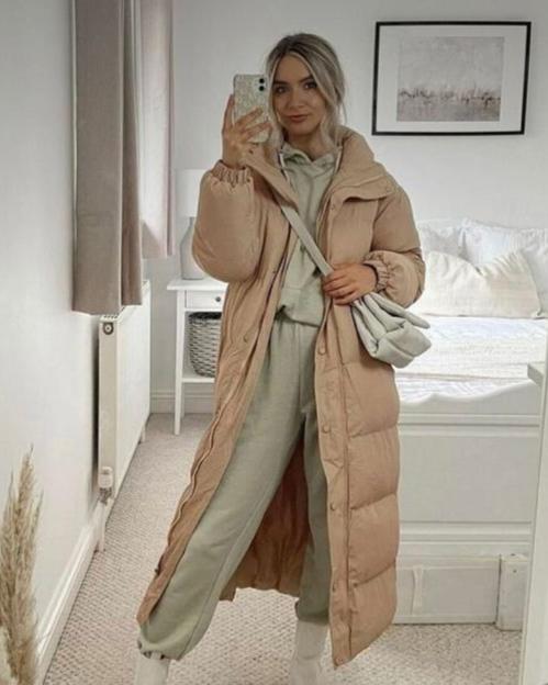 Vicky Lange Winterjas Dames | Geïsoleerde Puffer, Stijlvol en Comfortabel 14