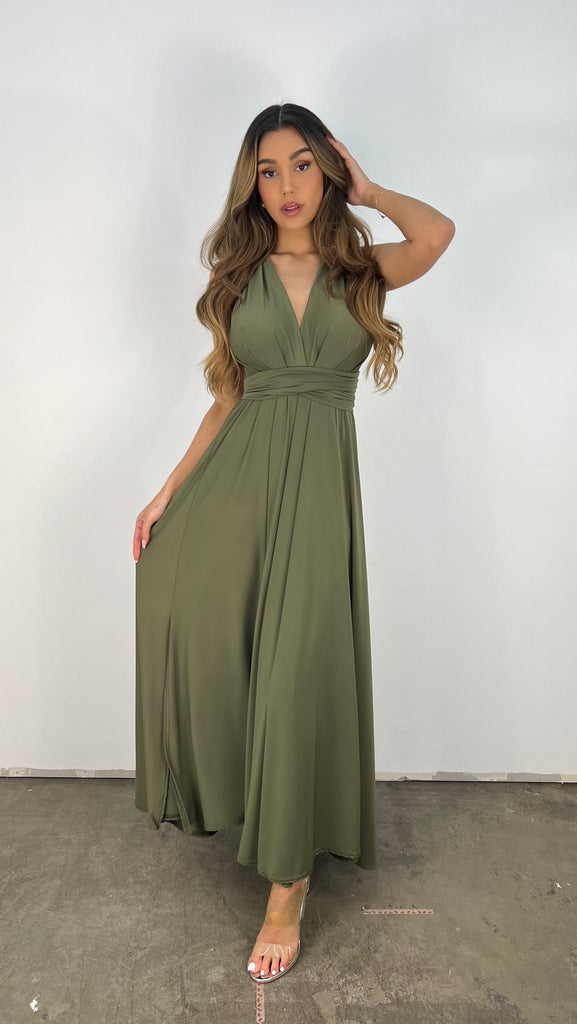 Catlyn Galajurk Zwart voor Vrouwen - Elegante Polyester Mix, Lang en Flatterend 7