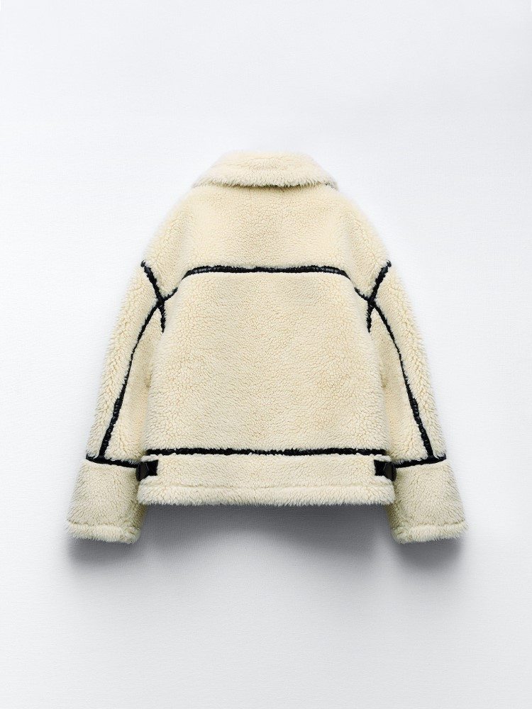 Charice Dames Teddy Jas - Oversized Winterjas Dames, Zacht en Comfortabel 3