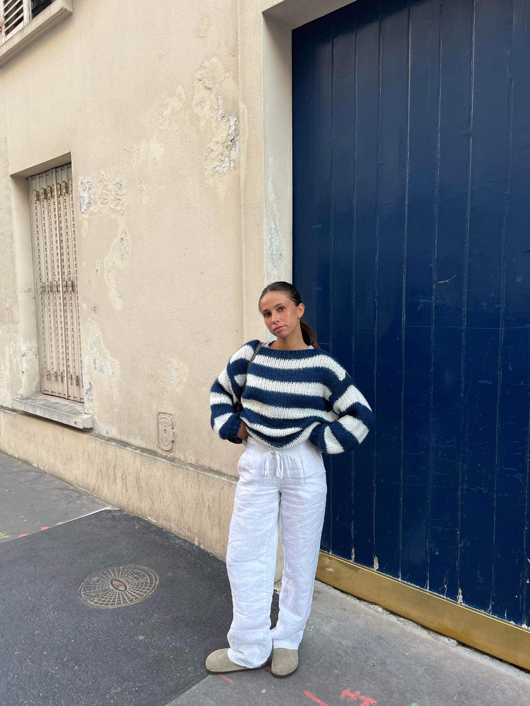 Ira Striped Knitwear - Casual Fit, Cozy Long Sleeves 6