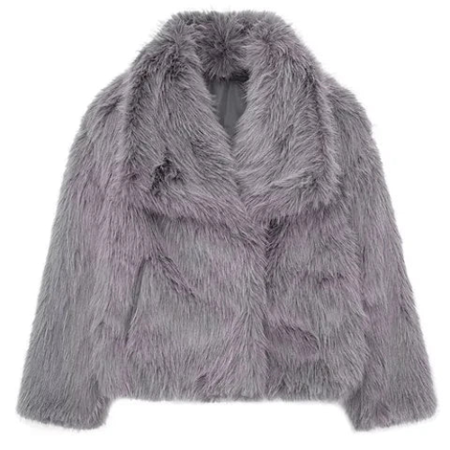 Vivere Damesjas Winter - Luxe Faux Fur, Elegante Pasvorm 10