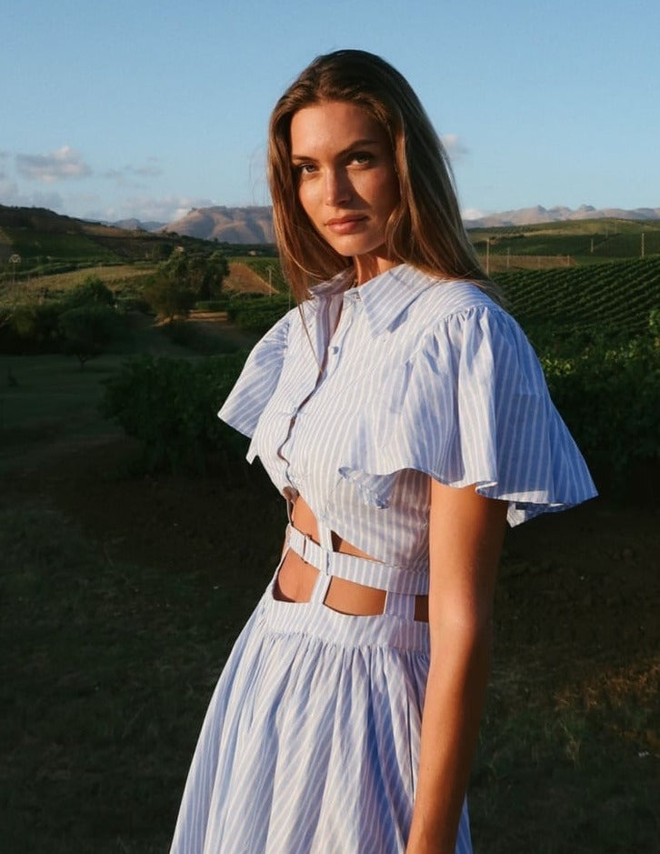 Alejandra Dames Jurk - Elegante Zomerjurk, Tijdloos Ontwerp voor Bruiloften 2