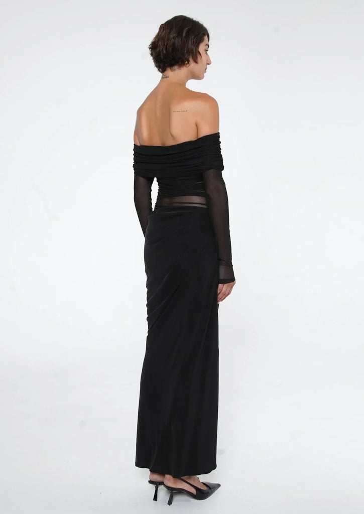 Gigi Women's Maxi Dress | Off-Shoulder, Zachte Mesh voor Zomer Feesten 7