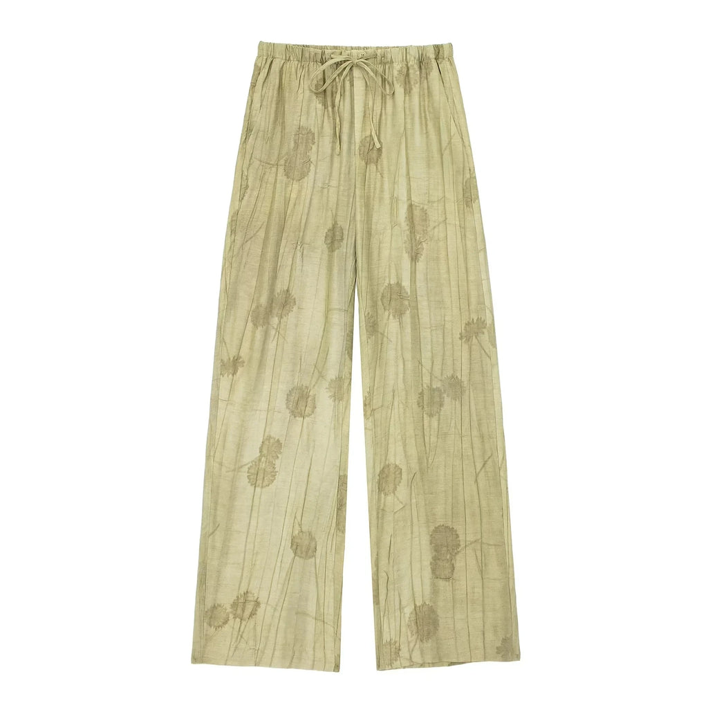 Elegante Jacquard Trouser Set Voor Vrouwen – Luxe Comfort, Casual Chic 7