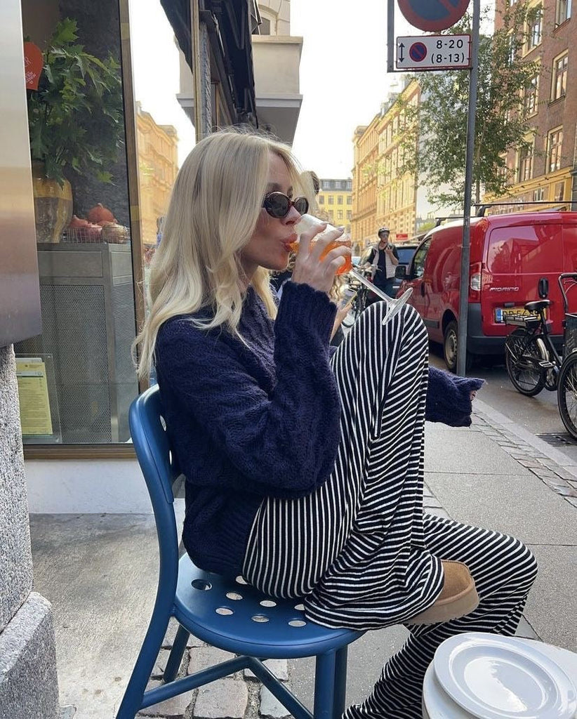 Sienna Dames Pantalon | Chic Gestreept Ontwerp, Comfortabele Pasvorm 7