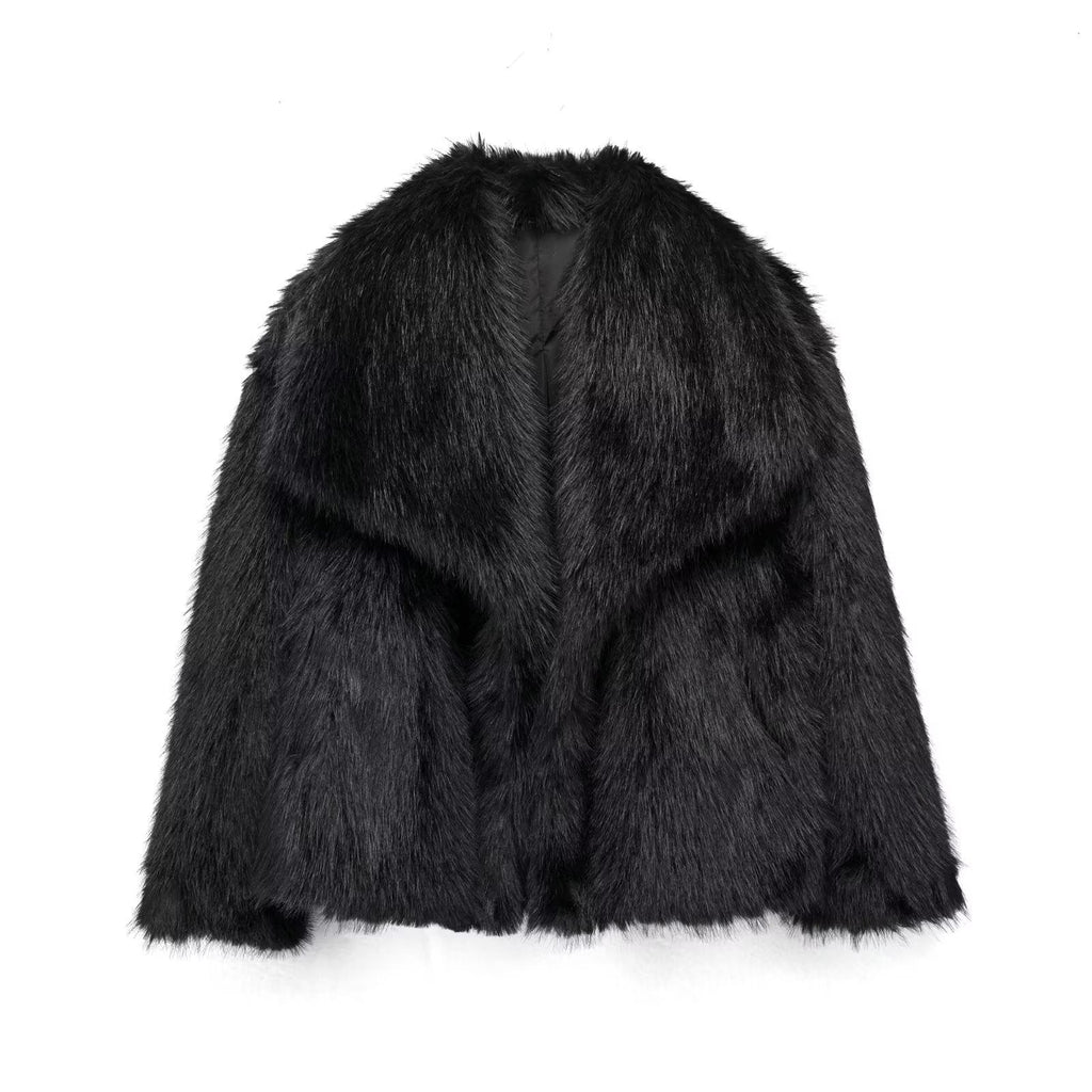 Mabel Dames Jas Winter | Zacht Faux Bont, Elegante Lange Jas 20