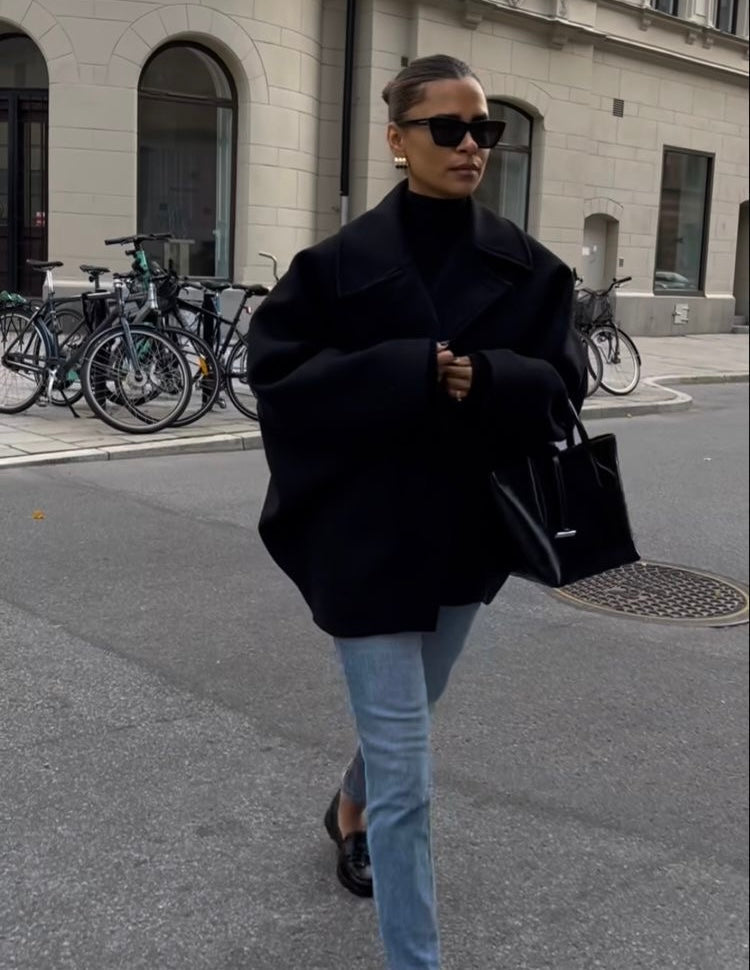Lovie Lange Dames Jas | 100% Wol, Oversized Winterstijl 12