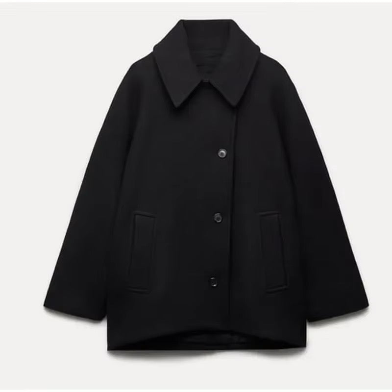 Lovie Lange Dames Jas | 100% Wol, Oversized Winterstijl 15