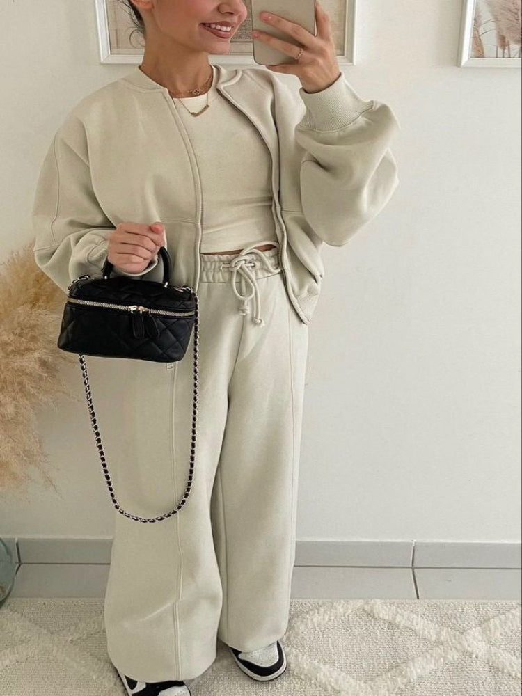 Women's Tracksuit Set - Comfy Cotton for Casual Style & Everyday Wear-6