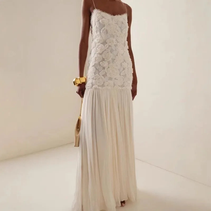 Jasmine Women's Maxi Dress | Vintage Bloemenprint, Elegante Silhouet 7