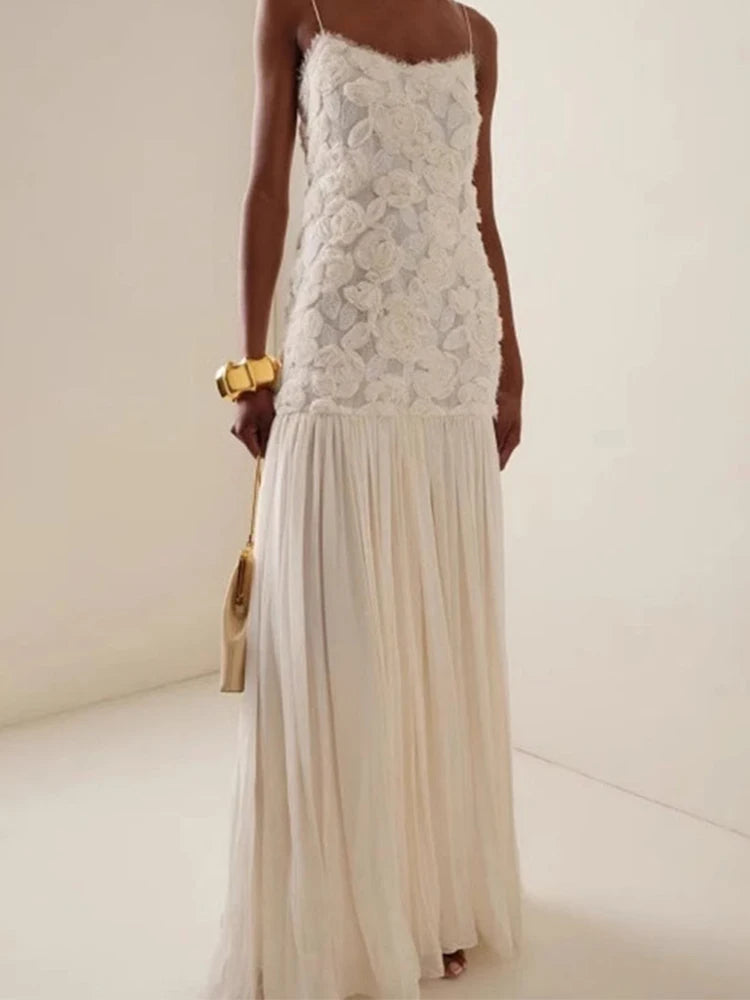 Jasmine Women's Maxi Dress | Vintage Bloemenprint, Elegante Silhouet 5