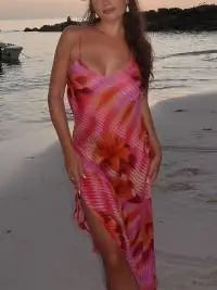 Vivid Dames Jurk Zomer | Lichte Multicolor Sling Dress met Verstelbare Schouderbanden 7