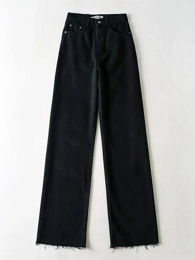 Timo Women's Straight Leg Jeans | Premium Denim, Tijdloos Design 7