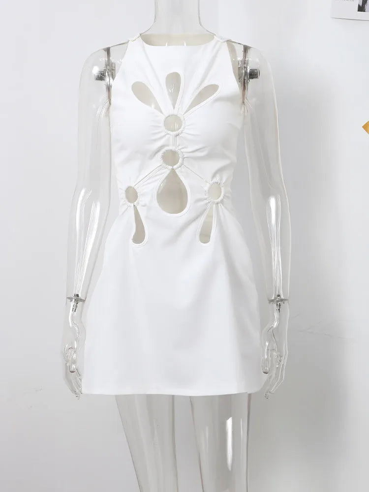 Hilaria Dames Feestjurk | Hoog Taille, Mouwloos, Perfect Voor Bruiloften 6