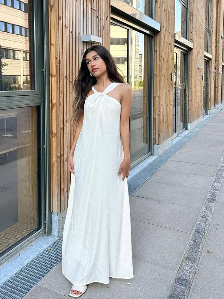 Bella Women's Maxi Dress | Lightweight, Elegant Backless Design 5