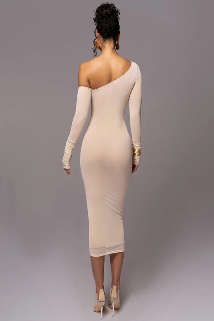Madison Dames Midi Jurk – Chique Pasvorm, Perfect voor Bruiloften en Casual Gelegenheden 6