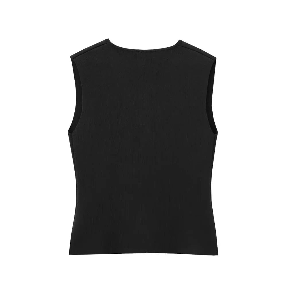 Nela Dames Gilet | Stijlvol Mouwloos Ontwerp, Hoogwaardige Stof 6