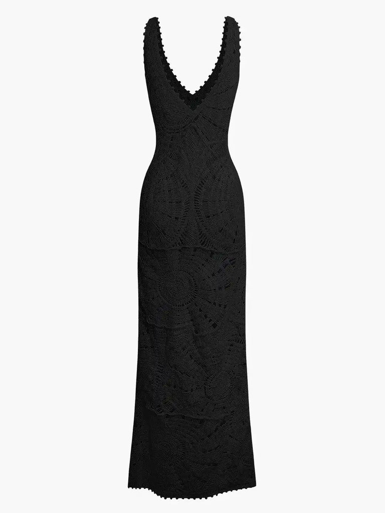 Mavi Vrouwen Maxi Jurk | V-Hals, Zachte Brei Stof 6