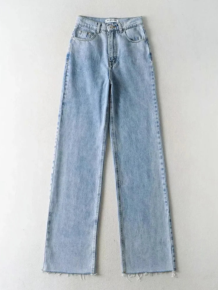 Timo Women's Straight Leg Jeans | Premium Denim, Tijdloos Design 9