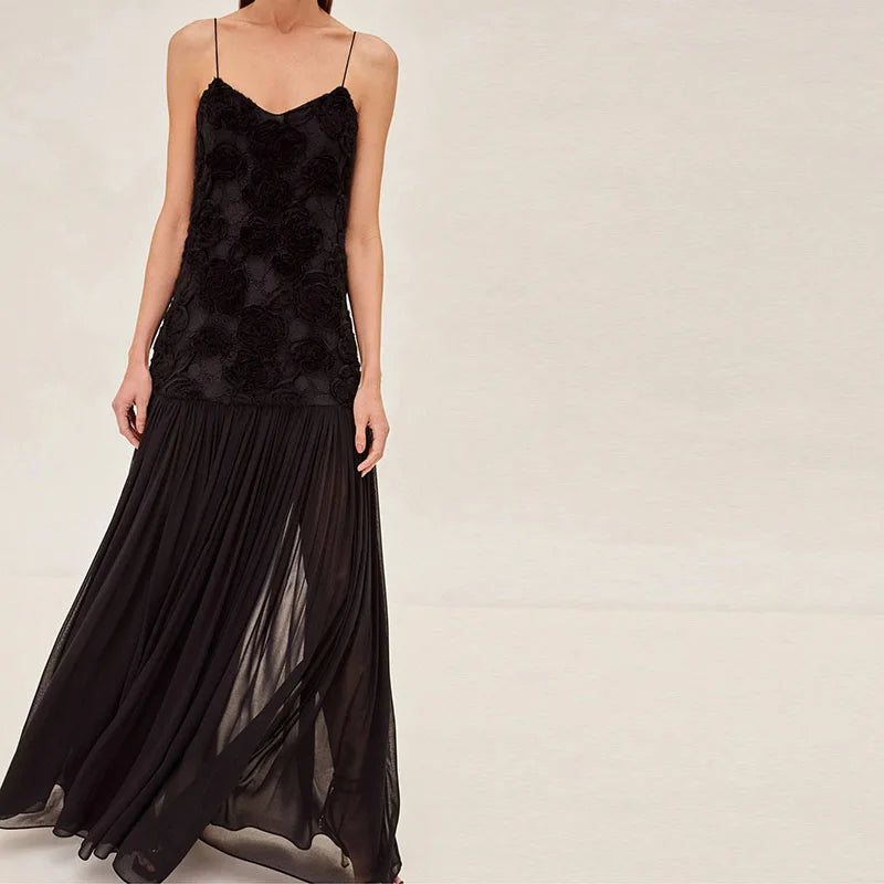 Jasmine Women's Maxi Dress | Vintage Bloemenprint, Elegante Silhouet 8