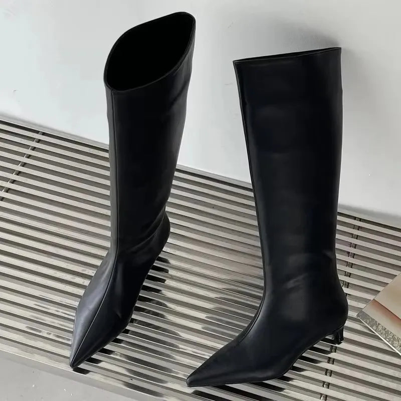 Hanne Dames Schoenen | Elegante Puntige Neus, Comfortabel voor Herfst en Winter 7
