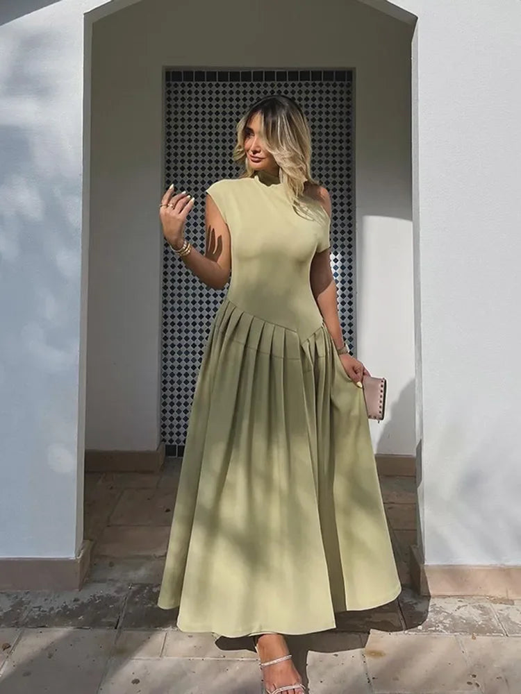 Mira Dames Ruffle Jurk | Backless Design, Feestelijke Kleding Dames 1