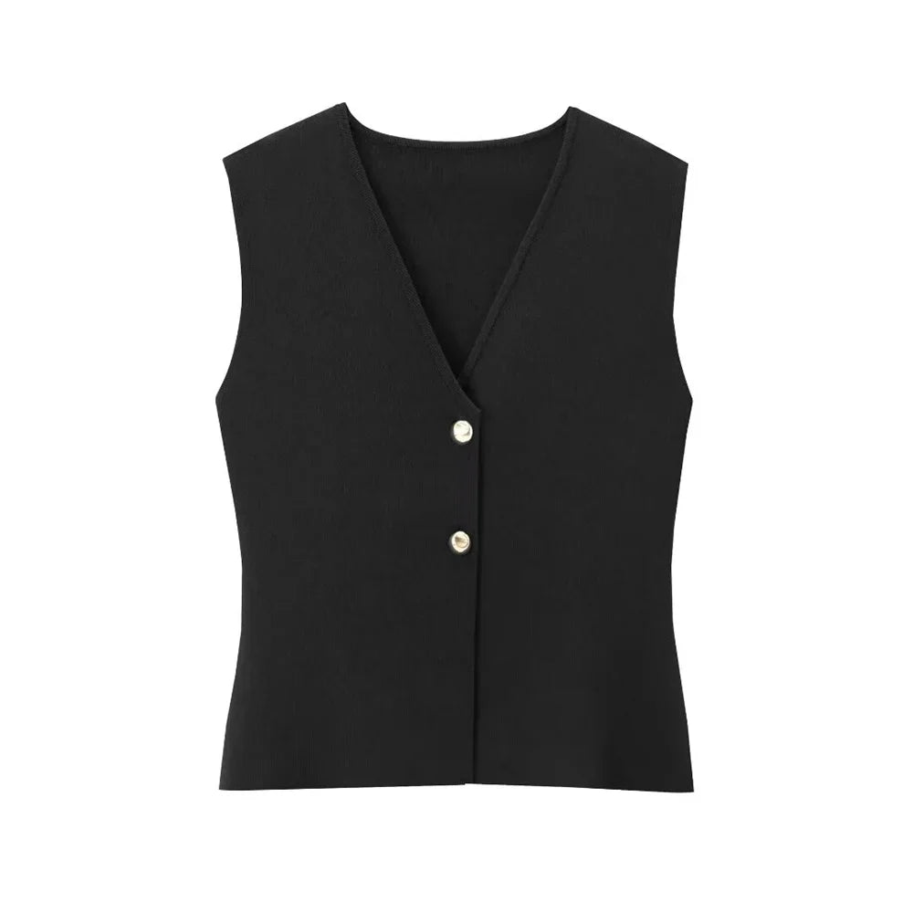 Nela Dames Gilet | Stijlvol Mouwloos Ontwerp, Hoogwaardige Stof 5
