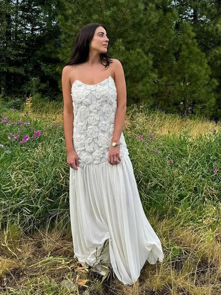 Jasmine Women's Maxi Dress | Vintage Bloemenprint, Elegante Silhouet 3