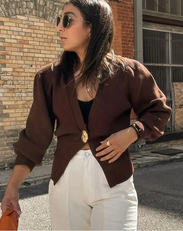 Jolly Dames Cardigan | V-hals, Gebreid, Casual Elegantie 2