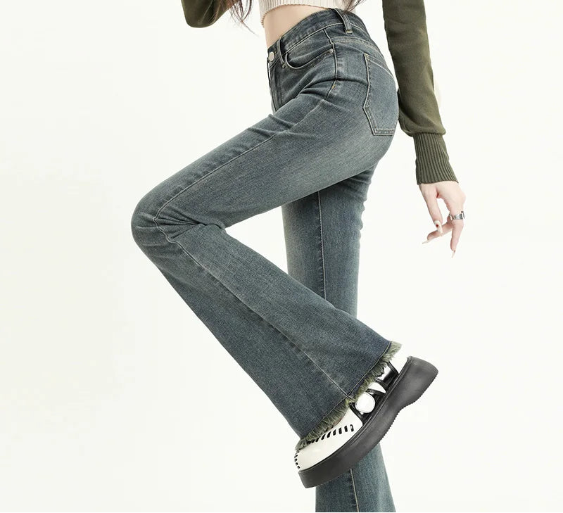 Sienna Dames Flared Jeans | Hoog Taille, Retro Stijl 1