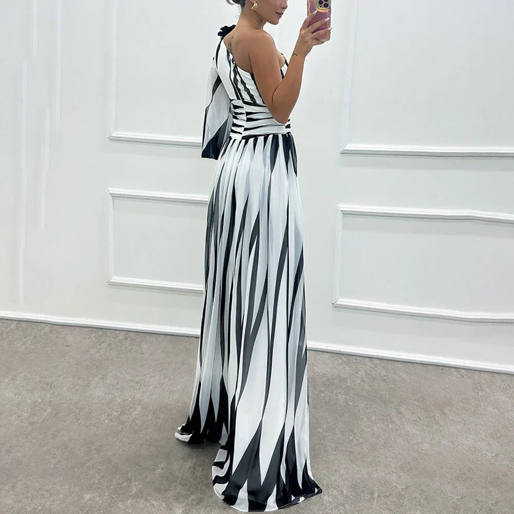 Dames Zomerjurk Wit M Viscose V-Cut voor Comfort en Elegantie-2
