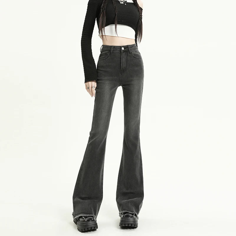 Sienna Dames Flared Jeans | Hoog Taille, Retro Stijl 4