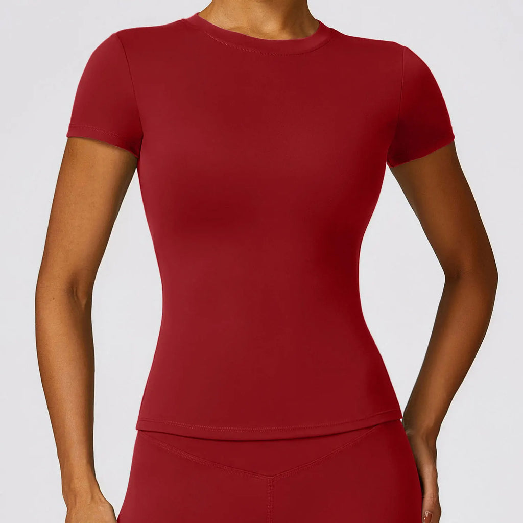 Sportiva Dames Sport T-Shirt – Ademend, Korte Mouwen 7
