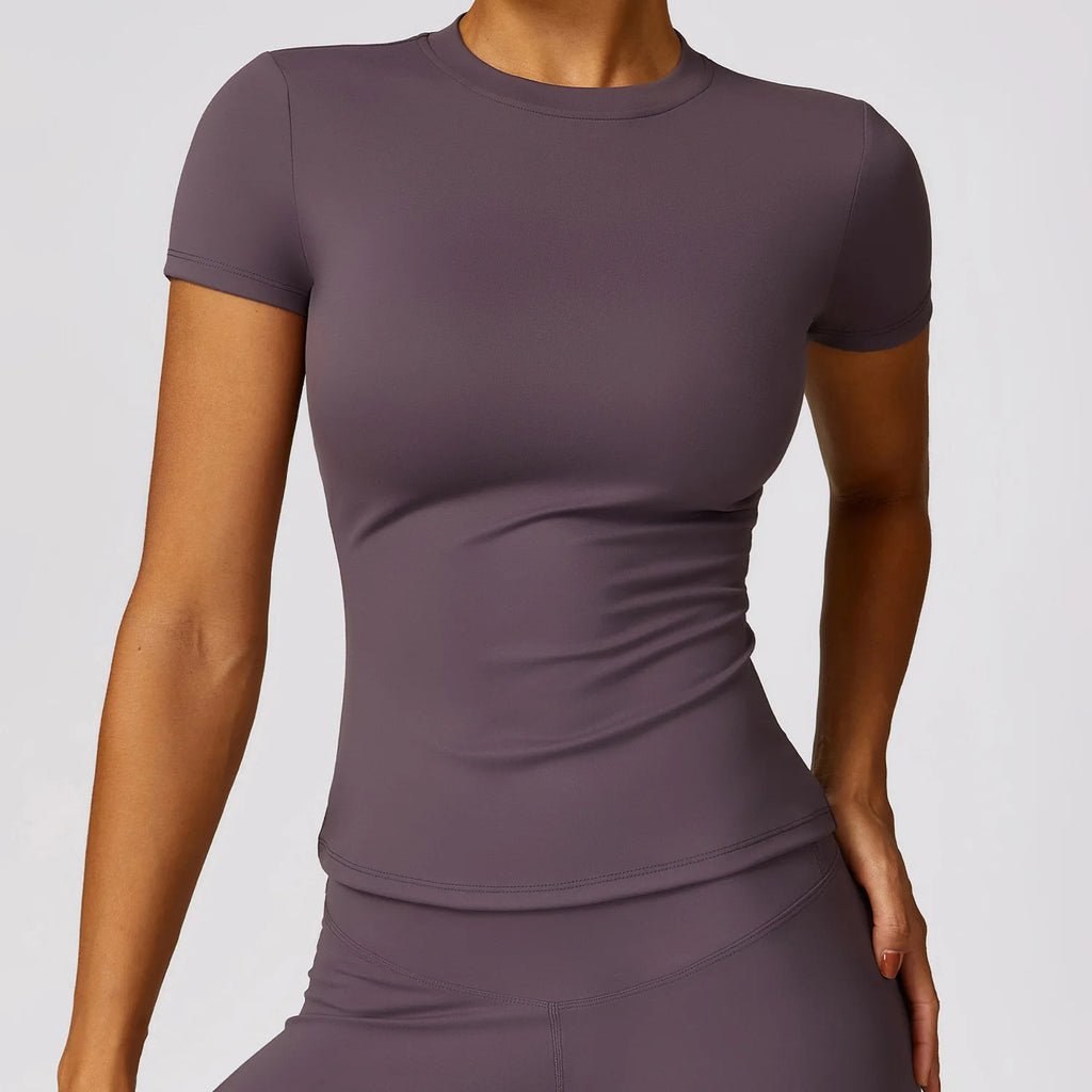 Sportiva Dames Sport T-Shirt – Ademend, Korte Mouwen 9