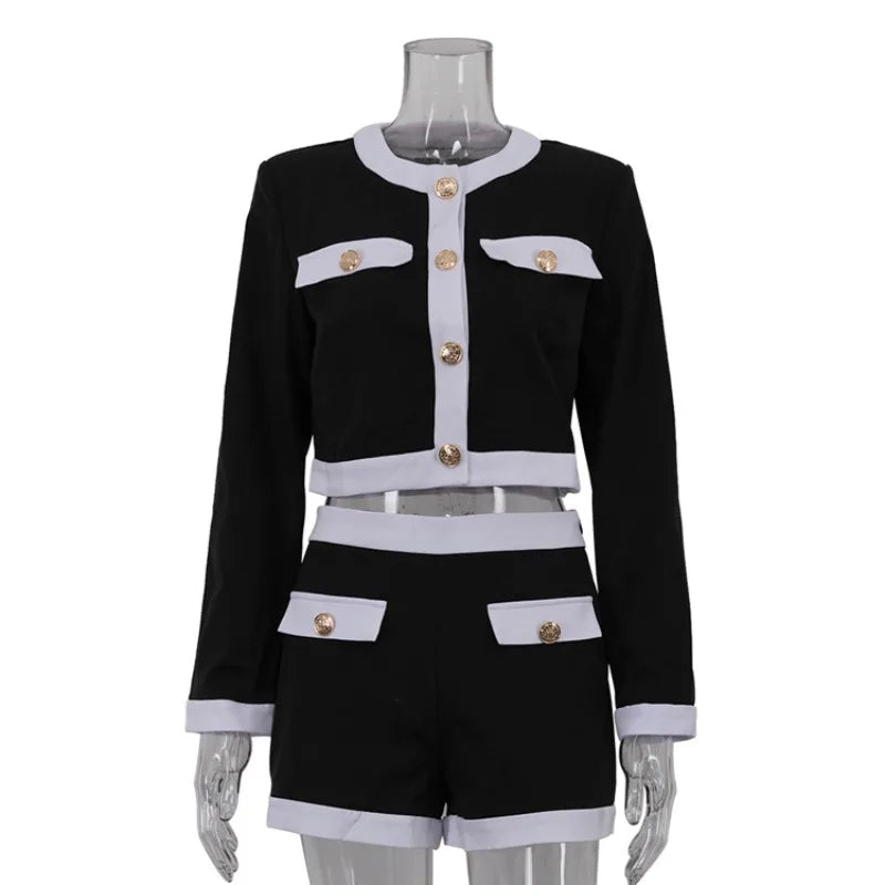 Talenza Dames Korte Broek – Casual Katoen met Patchwork, Slanke Pasvorm 5