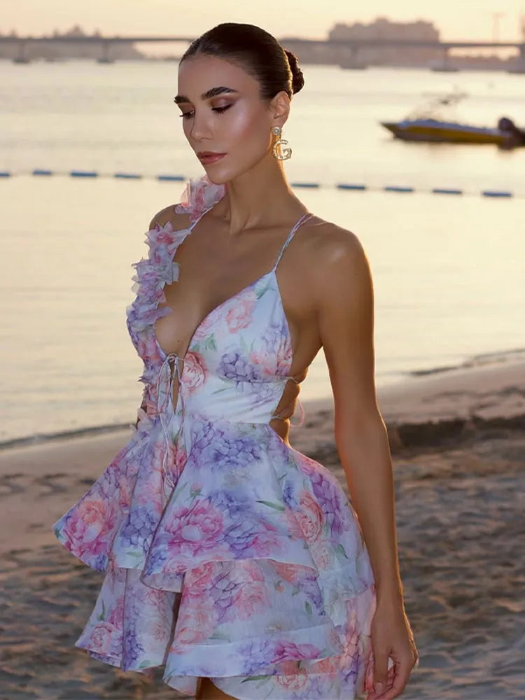 Trendy Avondjurk Vrouwen - Elegante V-Hals met Plissé, Geschikt voor Bruiloften 5