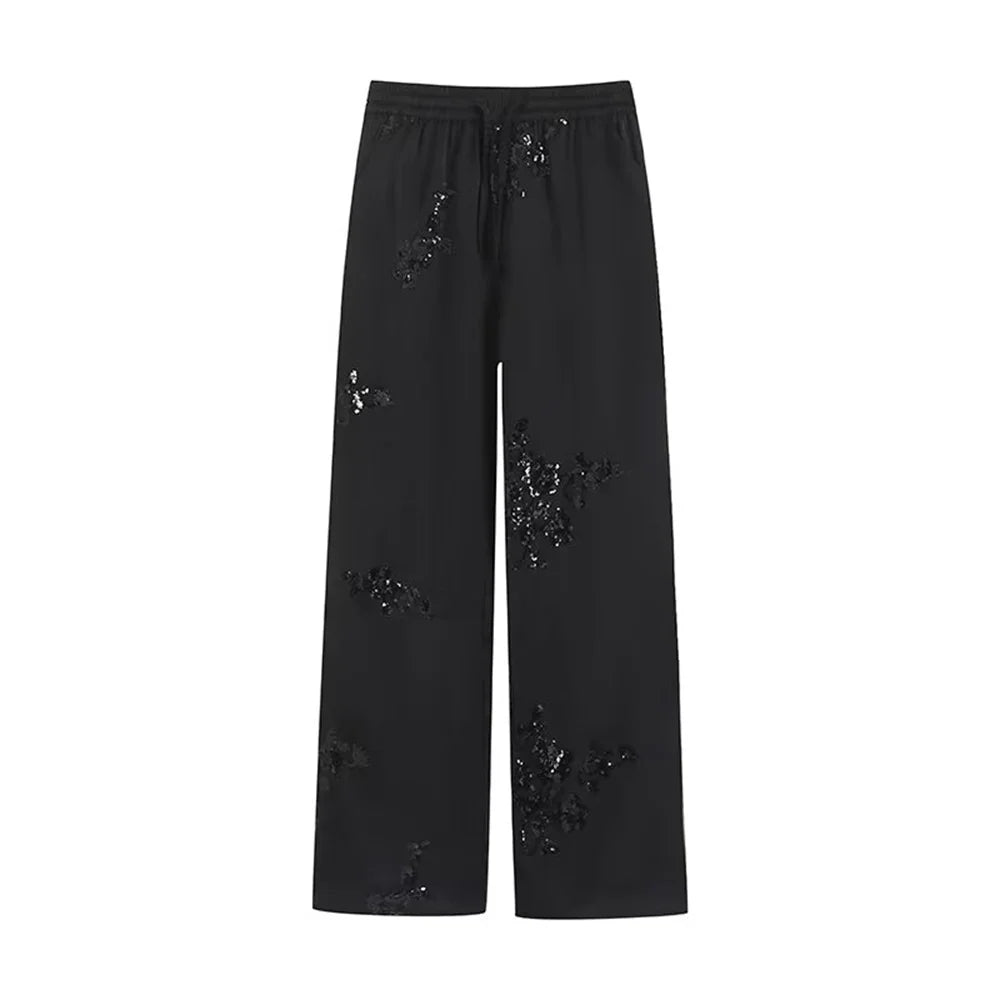 Zarb Dames Shirt en Broek Set – Geëmbroide Stijl, Slank Modern Design 3