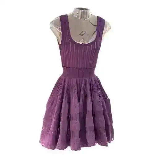 Zomerjurk Dames - Elegante Franse Stijl, Mouwloos, Ademend Materiaal 4
