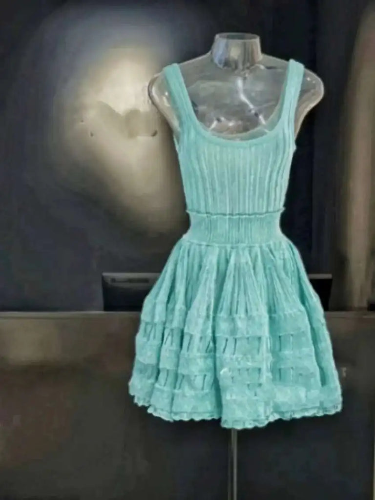 Zomerjurk Dames - Elegante Franse Stijl, Mouwloos, Ademend Materiaal 9