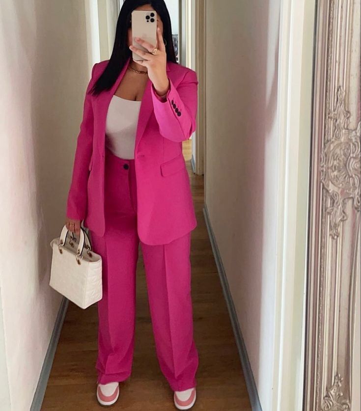 Sienna Dames Zwarte Blazer en Broek Set | Elegante Pasvorm, Flatterende Flare Broeken 4
