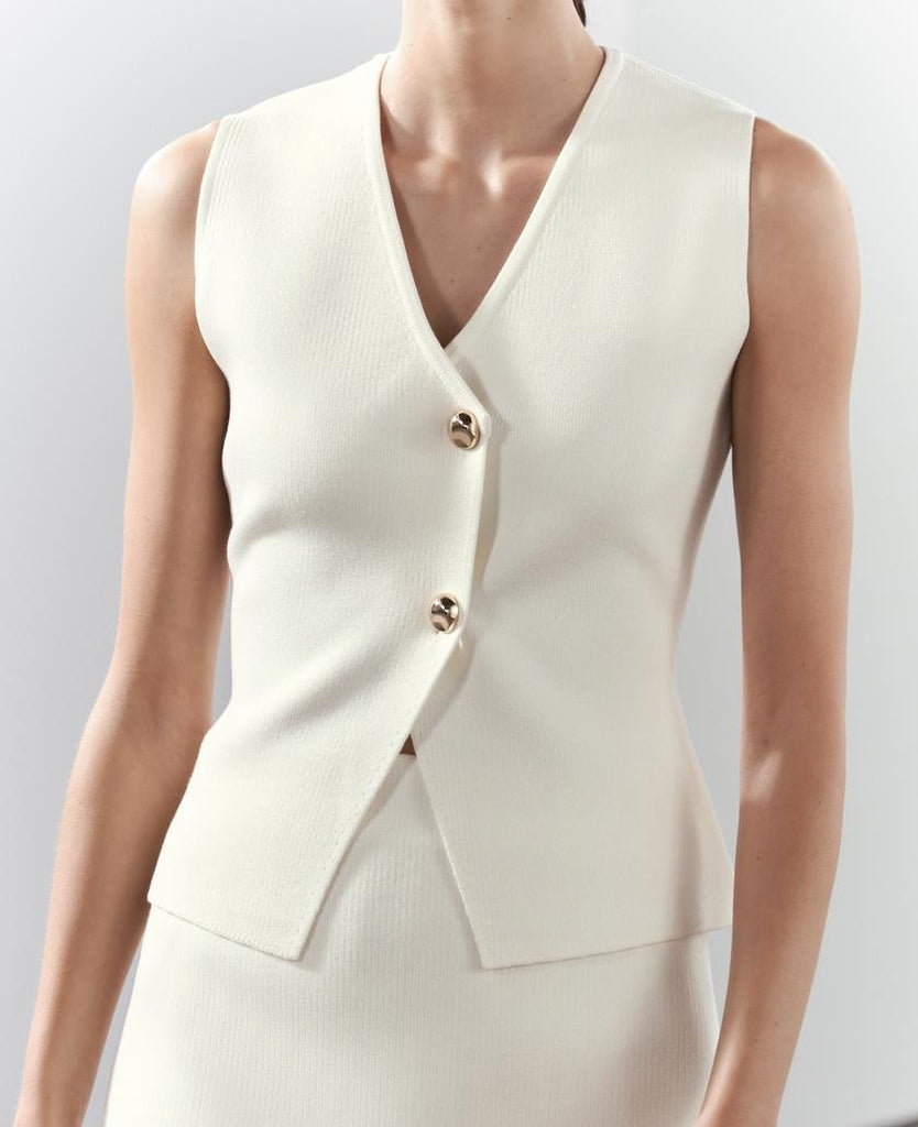 Nela Dames Gilet | Stijlvol Mouwloos Ontwerp, Hoogwaardige Stof 3