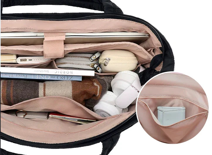 Lovy Handtas Dames - Chic en Functioneel, Hoogwaardige Stof 6