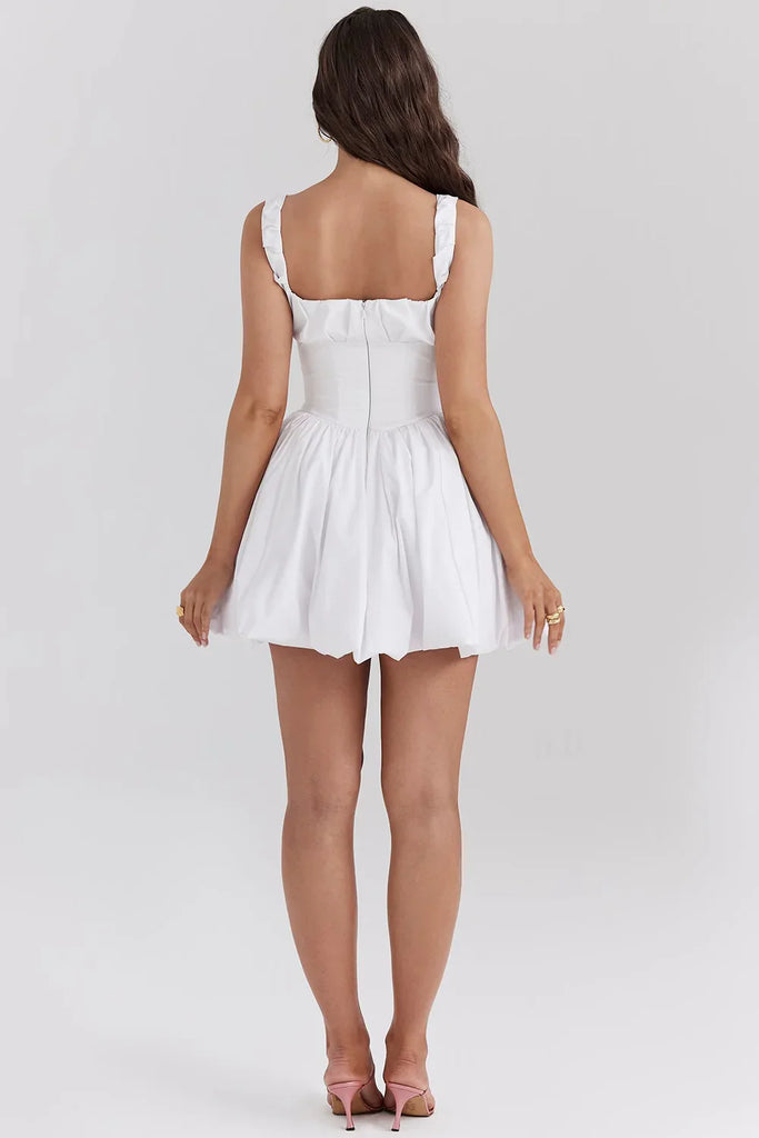 Sophie Dames Jurk - Elegante A-lijn, Perfect Voor Bruiloft en Zomer 5